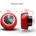 thumbnail image 4 of Greeniant Reloj con auriculares para bicicleta de montaña, piñón fijo, tapa resistente al agua para bicicleta, accesorio para reloj, Ciclismo TYPE1, 4 of 6
