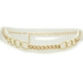 thumbnail image 4 of New Women Gold Metal Chain Links Narrow Waistband Hip High Waist Fashion Belt Plus XL XXL, 4 of 10