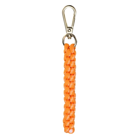 Rope Keychain [1PCS] - Keychain Boho Bag Charm - [Orange] Braided Keychain