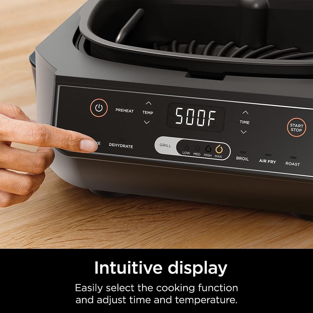 Ninja EG201 Foodi 6-in-1 Indoor Grill & Air Fryer for Sale in Lynn, MA -  OfferUp