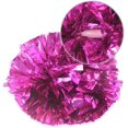 thumbnail image 2 of LAICAIW 2 Pcs Pompon Rose Vif Cheerleading avec Poignée Baton pour Sport d'Équipe Danse Cheering, 2 of 6