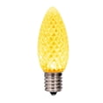 thumbnail image 2 of Vickerman C9 LED Yellow Faceted Replacement Bulb, bag of 25, 2 of 2