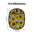 thumbnail image 3 of Pofeuu Sunflowers Print Silicone Pot Mat Mitten With Hanging Loop Heat Resistant Oven Mitts Non-Slip Bbq Baking Smoking Potholders, 3 of 7