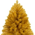 thumbnail image 4 of Naomi Home 6.5ft Gold Christmas Tree with Lights, Unique Colored Christmas Tree Prelit with 978 Branch Tips, 450 Warm Lights and Metal Stand, Aritificial Christmas Tree, 4 of 9