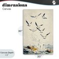 thumbnail image 4 of Stupell Industries Tropical Waves of Seagulls over Rocks Canvas Art, 20 x 30, by Creative Studio, 4 of 8