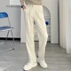 thumbnail image 5 of Pantalones drapeados para hombre, trajes de oficina, de negocios, de trabajo, de sastrería social, ropa vintage de lujo de primera calidad, 5 of 5