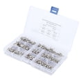 thumbnail image 4 of Tapping Screw Set, Easy To Storage Self Tapping Screw Set, Silver Colour For Industrial Hardware Industrial Accessories, 4 of 8