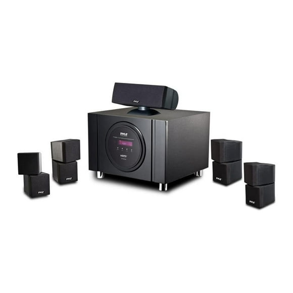 Pyle PT589BT Bluetooth 5.1 Channel 300 Watt Home Theater Surround Sound System