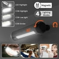 thumbnail image 5 of 2Pcs Led Rechargeable Flashlight Clip Light Penlight Pocket Portable Pen Torch, 5 of 6