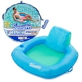 thumbnail image 1 of Silla de piscina SwimWays Spring Float Premium SunSeat azul cielo, 1 of 7