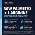 thumbnail image 5 of Havasu Nutrition Saw Palmetto & L-Arginine Capsules with S7 Blend, Hair Growth & Prostate Support, 60 Count, 5 of 10