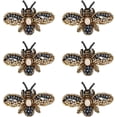 thumbnail image 1 of 6 parches delicados con cuentas de abejas pequeñas, parches bordados para coser, parches decorativos para bricolaje., 1 of 9