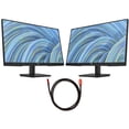 thumbnail image 1 of Monitor Hewlett Packard 65P62AA #ABA, 24 pulgadas, FHD 16:9, 5 ms, 75 Hz, 1 of 9