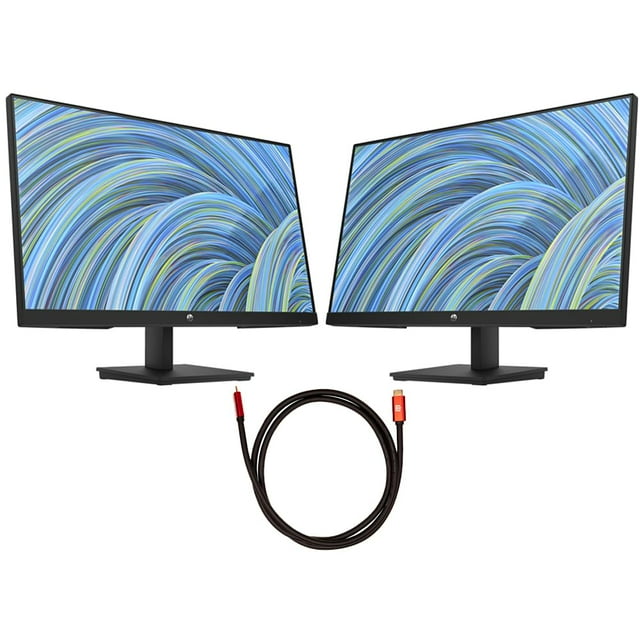 Monitor Hewlett Packard 65P62AA #ABA, 24 pulgadas, FHD 16:9, 5 ms, 75 Hz