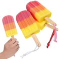 thumbnail image 1 of 3 Pcs Sponge Brushes Body Washing Sponge Brush Bath Sponges Body Brushes Exfoliating Back Scrubber, 1 of 3