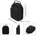 thumbnail image 7 of Portable Outdoor Travel Hat Carrier Case Caps Storage Hard Shell Hat Protective Box Hat Travel Case Baseball Cap Carrying Bag (Blue), 7 of 7