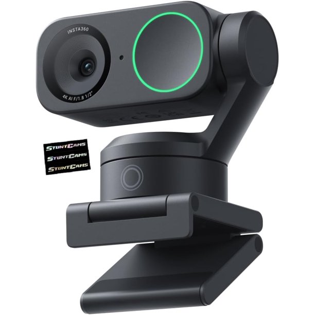 Cámara web Camcorder Insta360 Link 2 4K Ultra HD con cardán de 2 ejes