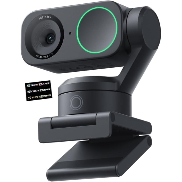 Cámara web Camcorder Insta360 Link 2 4K Ultra HD con cardán de 2 ejes