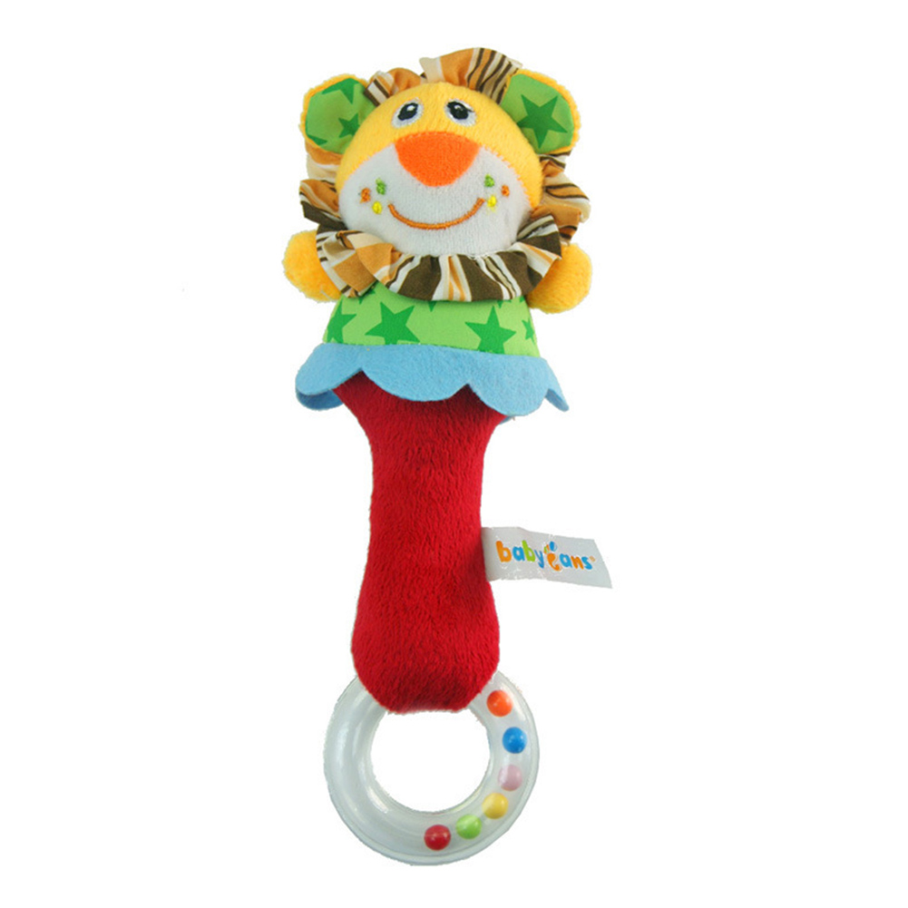 Baby Rattle Soft Toys Plush Handbell Cute Stuffed Animal Toys Gifts For