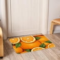 thumbnail image 6 of Tangerine Indoor Carpet Kitchen Rug Office Mat - Polyester Non-Slip Machine Washable, 6 of 6