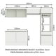 thumbnail image 3 of Cocina Integral Completa Madesa Topazio 01 Blanco 260cm, 3 of 10
