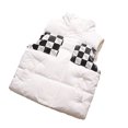 thumbnail image 2 of Esaierr Kids Baby Puffer Vest Jacket for Boys Girls Toddler Fall Winter down Waistcoat Coats Long Sleeves Light Warm down Padded Sleeveless Jacket,Size 3-10 Years, 2 of 9