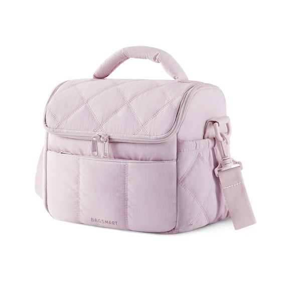 Bolsa Térmica para Almuerzo BAGSMART para Mujer Impermeable Rosa