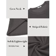 thumbnail image 6 of COOFANDY Long Sleeve Shirts for Men Thermal Underwear Slimming Crewneck Sweater Base Layers Knitted Pullover Fall Outfits, 6 of 6