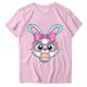 thumbnail image 1 of Camisetas de Manga Larga de las Mujeres Pascua Impresión Cuello Redondo Suelto Casual Suave Poliéster Primavera Verano Vacaciones Suéter Tops, 1 of 8