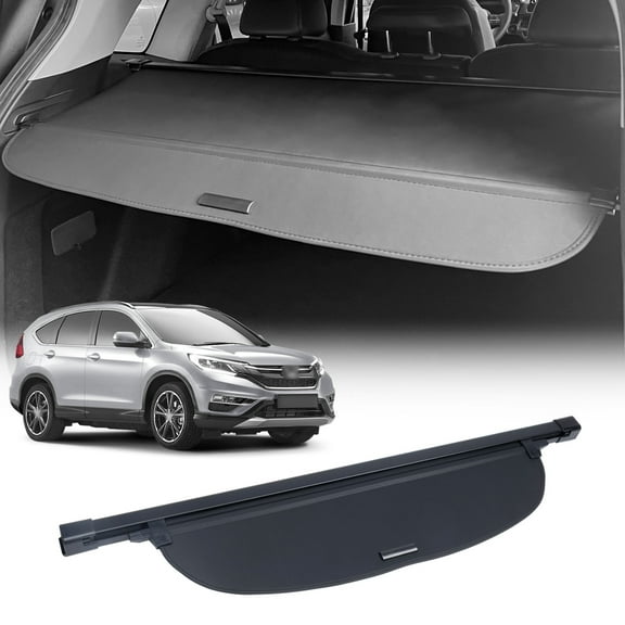 Retractable Cargo Cover Compatible with Honda CRV 2017 2018 2019 2020 2021 2022, Anti-Peeping Rear Trunk Cover Luggage Privacy Security Shield Shade(Canvas)
