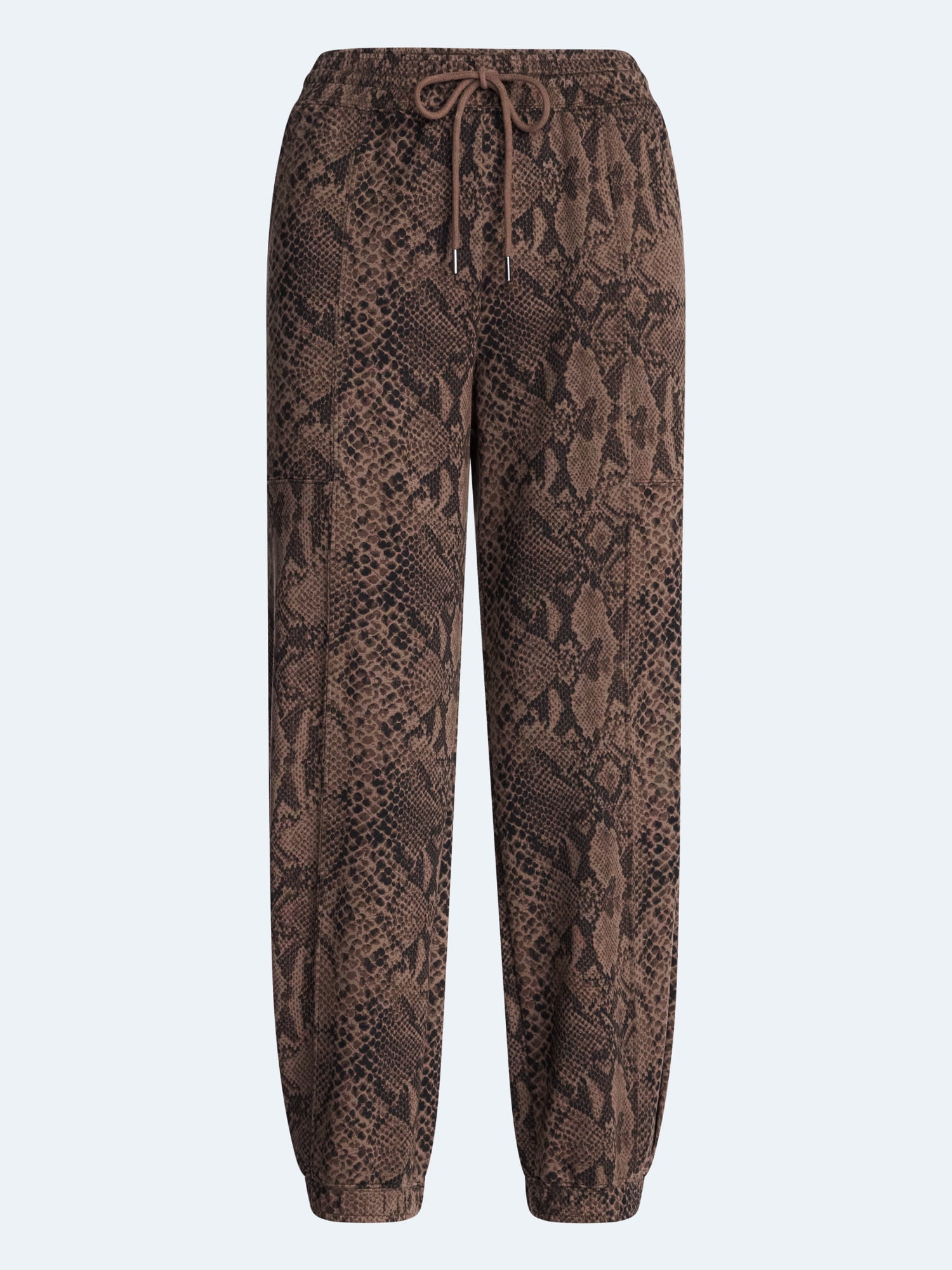 Scoop Women's and Women's Plus New Scubaknit Barrel Pants, Sizes XS-4X