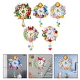 thumbnail image 5 of Luolandi 1 Set DIY Wall Clock Kit Felt Clock Wall Clock Kits Household Classrooms Handmade DIY Wall Decoration Supplies space, 5 of 9
