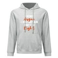 thumbnail image 2 of KuphiL10C I Never Argue I Just Explain Why I'm Right Hoodies for Men Women, Men's Graphic Pullover Hoodie, Funny Sweatshirt with Long Sleeves, Sizes S-6XL, Gray, 2 of 5