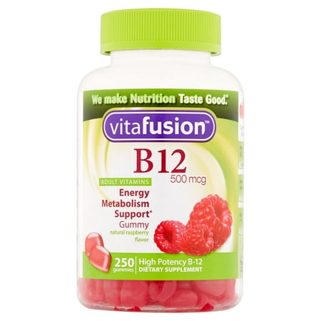 Vitafusion énergie B12 Gummy vitamines, 500mcg, 250 count