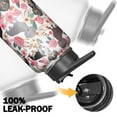 thumbnail image 3 of Pet Pattern Insulated Water Bottle with Paw Print - 18/8 Stainless Steel Construction & Copper Layer Technology, 3 of 6