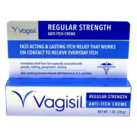 Vagisil Regular Strength Anti- Itch Creme 1oz (Pack of 3)