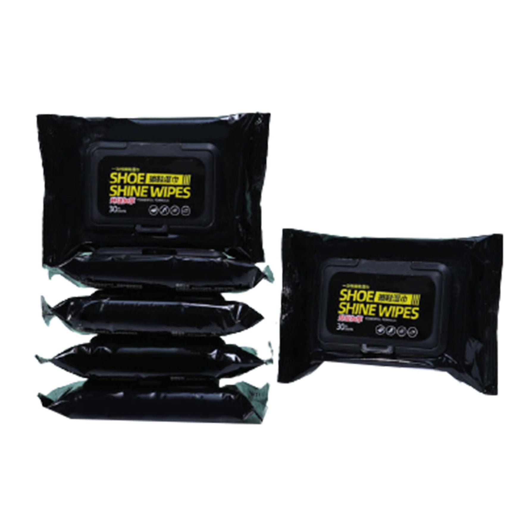 ZEEQJ 12/30/80Packs White Shoe Wipes Disposable Portable Shoe Cleaning