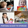 thumbnail image 5 of Quokka Magnetic Puzzles for Toddlers 3-5 – 36 Piece USA, Space & World Map Road Trip Toys, 5 of 8