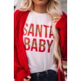 thumbnail image 2 of Leopard Santa Baby Graphic Tee, 2 of 4