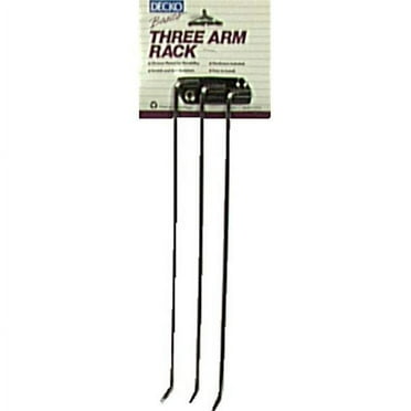 3 Chrome Arm All Purpose Rack Wall Mount, Each