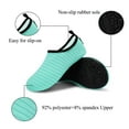 thumbnail image 4 of VIFUUR Water Sports Shoes Barefoot Quick-Dry Aqua Yoga Socks Slip-on for Men Women Green, 4-5 Women/3-4 Men, 4 of 7