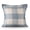 Light Blue/Ivory, variant on Ox Bay Denver Hand-Woven Light Blue/Ivory Plaid Polyester Family Friendly Indoor/Outdoor Throw Pillow, 20" x 20",Count Per Pack 1