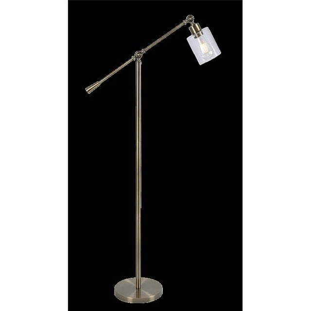 Kenroy Home 32975AB Thornton Floor Lamp, Antique Brass
