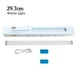 thumbnail image 3 of Billuyoard 297/210mm LED USB carga gabinete luz tira magnética armario luz lámpara de noche con Sensor de movimiento cocina dormitorio iluminación del Iluminación y accesorios Blanco 297mm Billuyoard HA006048-03, 3 of 6
