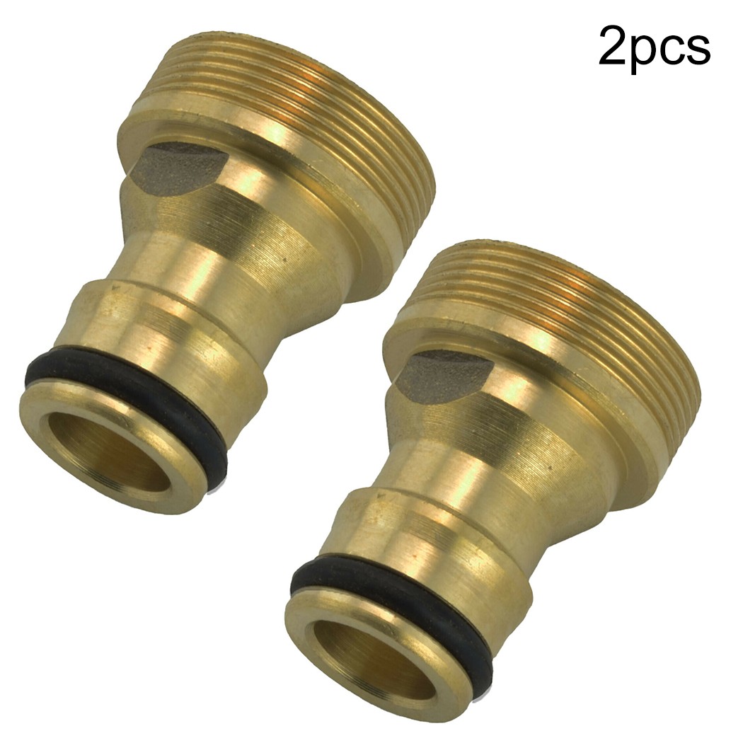 GYZEE 2pc Universal Kitchen Tap Connector Mixer Garden Hose Pipe
