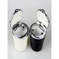 thumbnail image 2 of Ashtray Vehicle Ashtray With LED Light Vehicle Metal Ashtray Stainless Steel Cool Ashtrays Car Ashtrays for Cup Holder Smell Proof White, 2 of 5