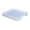 thumbnail image 2 of Rabbit Litter Box Guinea Pig Litter Pan for Chinchillas Small Animals Birds white, 2 of 10