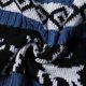 thumbnail image 4 of Gibobby Suéteres de invierno de punto Cárdigan de navideño de otoño e invierno para mujer, chaqueta de suéter navideño de longitud media (Azul, XL), 4 of 5