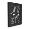 thumbnail image 3 of Stupell Industries Dance 'Til We're Dead Skeletons Holiday Painting Gallery Wrapped Canvas Print Wall Art, 16 x 20, 3 of 7