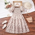 thumbnail image 2 of TAIAOJING Toddler Baby Girls Floral Dress Girls Long Sleeve Prints Dress Dance Party Dresses Clothes For 8-9 Years, 2 of 6